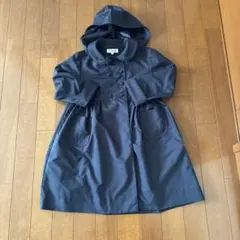 美品☆TOCCA トッカ 撥水レインコート マウンテンパーカー ネイビー F
