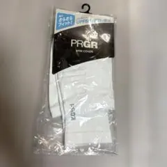 신제품 미사용 ☆ PRGR 프로 기어 암 커버 화이트 UV 프로텍션
