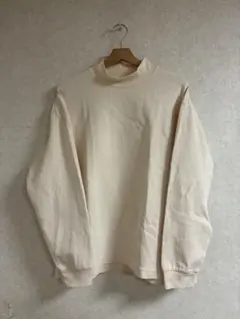 UNIQLO U モックネックプルオーバー（長袖） 長袖カットソー ナチュラル