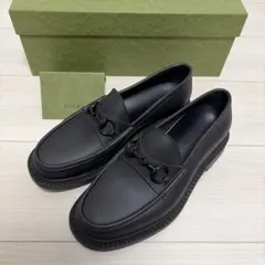 GUCCI グッチ 24SS ホースビットローファー/ラバー シューズ/