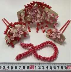 新品未使用　即日発送　子供かんざしセット　4点 ②