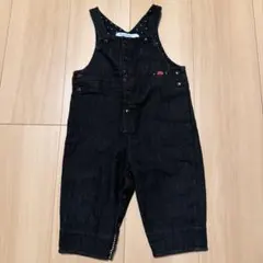 ファミリアfamiliar ダークデニムロンパース 70