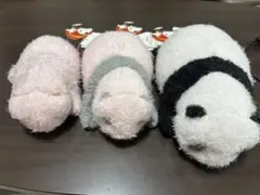 シャンシャン　SAVE the PANDA 香香 ぬいぐるみ　3個セット Amazon.co.jp: 萌えグッズ 東京上野動物園ジャイアントパンダ