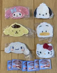 サンリオキャラクターズ　miniminiラグマット風キーホルダー　コンプリート