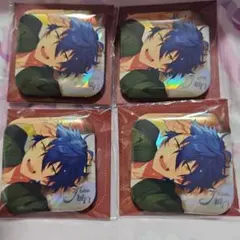 あんスタ　ジュン　追光缶バッジ　4つ