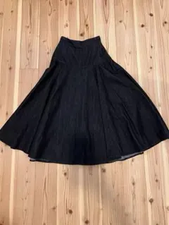 MOUSSY デニムフレアスカートのサムネイル