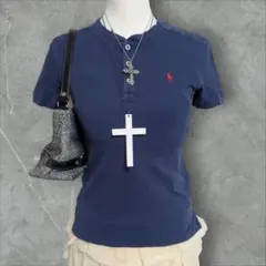 小さいサイズ　y2k平成ギャル ラルフローレン　ポニー　ポロシャツ ピチT