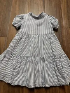 GAP ストライプ柄 半袖ワンピース 4歳