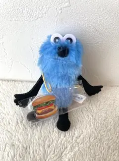 2点おまとめ　パペットスンスン　アクリル付きマスコット　ハンバーガー　パフェ