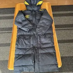 Umbro ネイビー ベンチコート フード付き