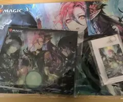 MTG ラノワールのエルフ　マジック大戦祭　限定品　プレイマット　デッキケース ラノワールのエルフ マジック大戦祭 限定 箔押し版 プレイマット