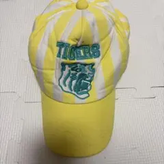 阪神タイガース　トラコ　ボーダー　キャップ　フリーサイズ