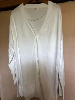 最安値美品送料無料UNIQLOユニクロUVカットVネックロングカーディガン