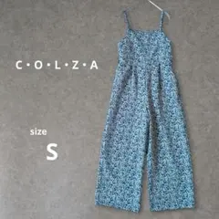 C・O・L・Z・A（ハニーズ）小花柄サロペット　オールインワン　グリーン　S