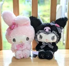 マイメロディ　クロミ　マスコット　キーホルダー　セット　ピューロランド限定 マイメロディ クロミ マスコット キーホルダー セット ピューロランド