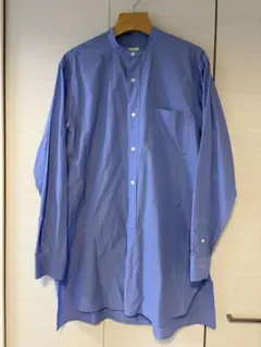 COMOLI バンドカラーシャツ sax size1のサムネイル