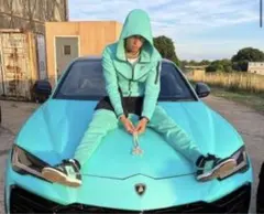 Nike 水色 フルジップパーカーテックフリース海外限定　レア激レア貴重