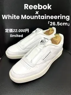 White Mountaineering×Reebook☆スリップオンスニーカー