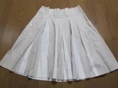 CIVIDINI　春夏素材　フレアースカート　４０　程よいストレッチのサムネイル