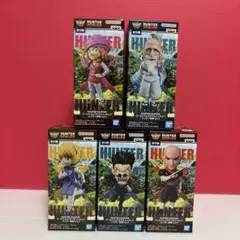 ハンターハンター　ワールドコレクタブルフィギュアハンター試験　vol.2 全5種