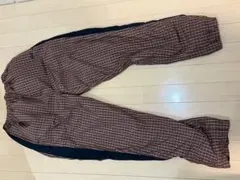 LACOSTE L!VE チェック柄 パンツ ユニセックス M