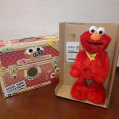 すきすきエルモ セサミストリート しゃべるぬいぐるみ 動作確認済