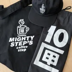 コラボ 10匣 x mighty steps coffee 巾着 3セット
