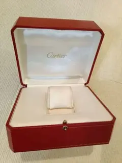 Cartier 赤 時計ボックス　中古