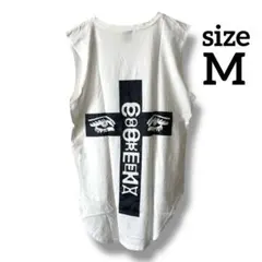 未使用✝️タンクトップ ノースリーブ Tシャツ 韓国 SPINNS WEGO