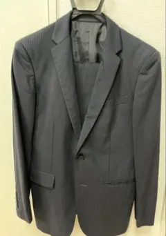 ユナイテッドアローズ　WHITE LABEL ネイビー ストライプ スーツ