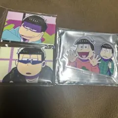 おそ松さん　アクスタ＆缶バッチセット