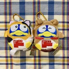 ドンペン　カラビナ付き　ミニリュック2 動物かぶりもの