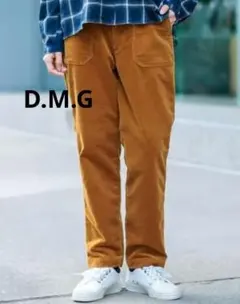 D.M.G 裏起毛コーデュロイ レグレットベーカーパンツ