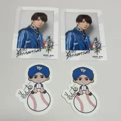 HiHi Jets 髙橋優斗 五騎当千 カード BINGO ステッカー 4点