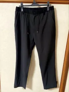 【極美品】BEAMS HEART テーパードパンツ 吸水速乾 ダークグレー 夏用