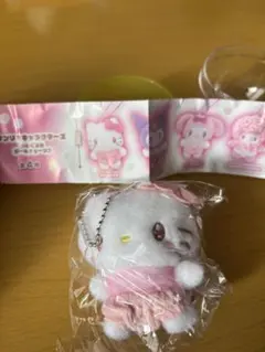 サンリオキャクターハローキティ　ぬいぐるみボールチェーン