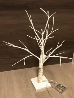 ブランチツリー　結婚式　ウェルカムツリー　白樺ツリー　クリスマス　照明