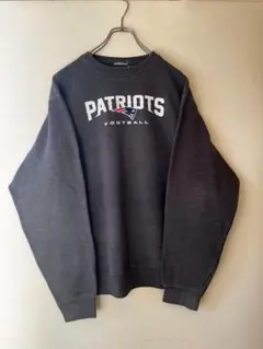 No.3405 US古着 PATRIOTS XL ビッグシルエット スウェット