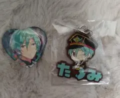 あんスタ　風早巽　缶バッチ＆ラバーマスコットセット