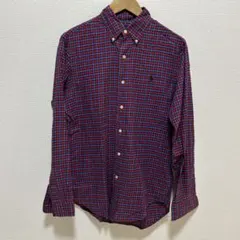 Ralph Lauren スリムフィット チェックシャツ S ボタンシャツ