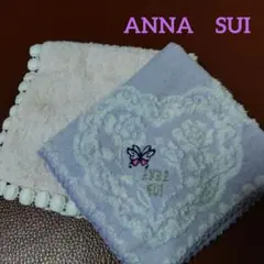 ANNA SUI タオルハンカチ　アナスイハンカチ　TOUCHハンカチ