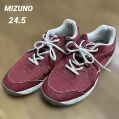MIZUNO スニーカー ウォーキングシューズ　24.5 イージースター　運動靴