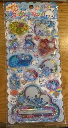 新作　 ぷくぷくあわわちゃん　かおりつき　ウォーター inシール