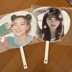 niziu りお　RIO うちわ