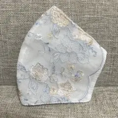 ☆(new)ハンドメイド.シンプルマスク (チュールレース) ラスト1点