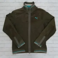 D918 PUMA プーマ コーデュロイ切り替えジャケット Mサイズ レア