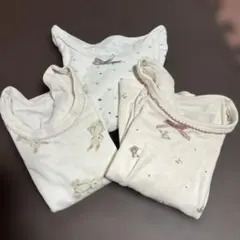 子供用 長袖 肌着 3枚セット 95cm 綿100%