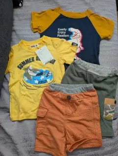 Tシャツ　半ズボン　ボトム　80　90サイズ　男の子　キムラタン　その他