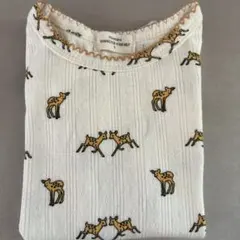 monmimi バンビ柄 Tシャツ Sサイズのサムネイル