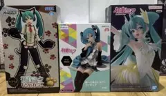 【新品】初音ミク フィギュア 3点　セット